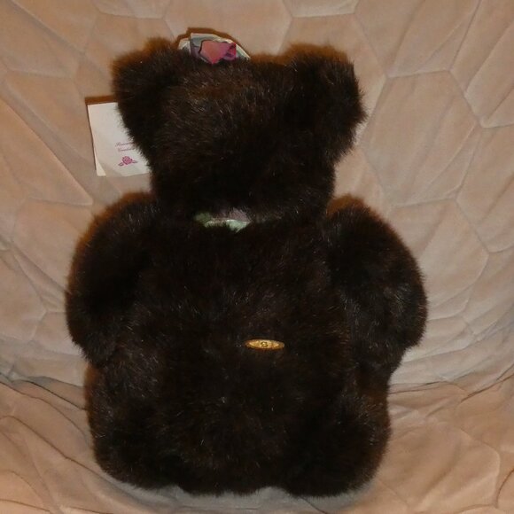 Vintage Porcelain Doll Face Musical Bear Heirloom Collections Signed 1996 - Picture 10 of 16